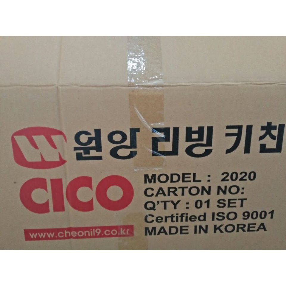 Mua chậu rửa bát 1 hố Hàn Quốc Cico  DJUS 850P tặng vòi rửa bát Ecofa E205
