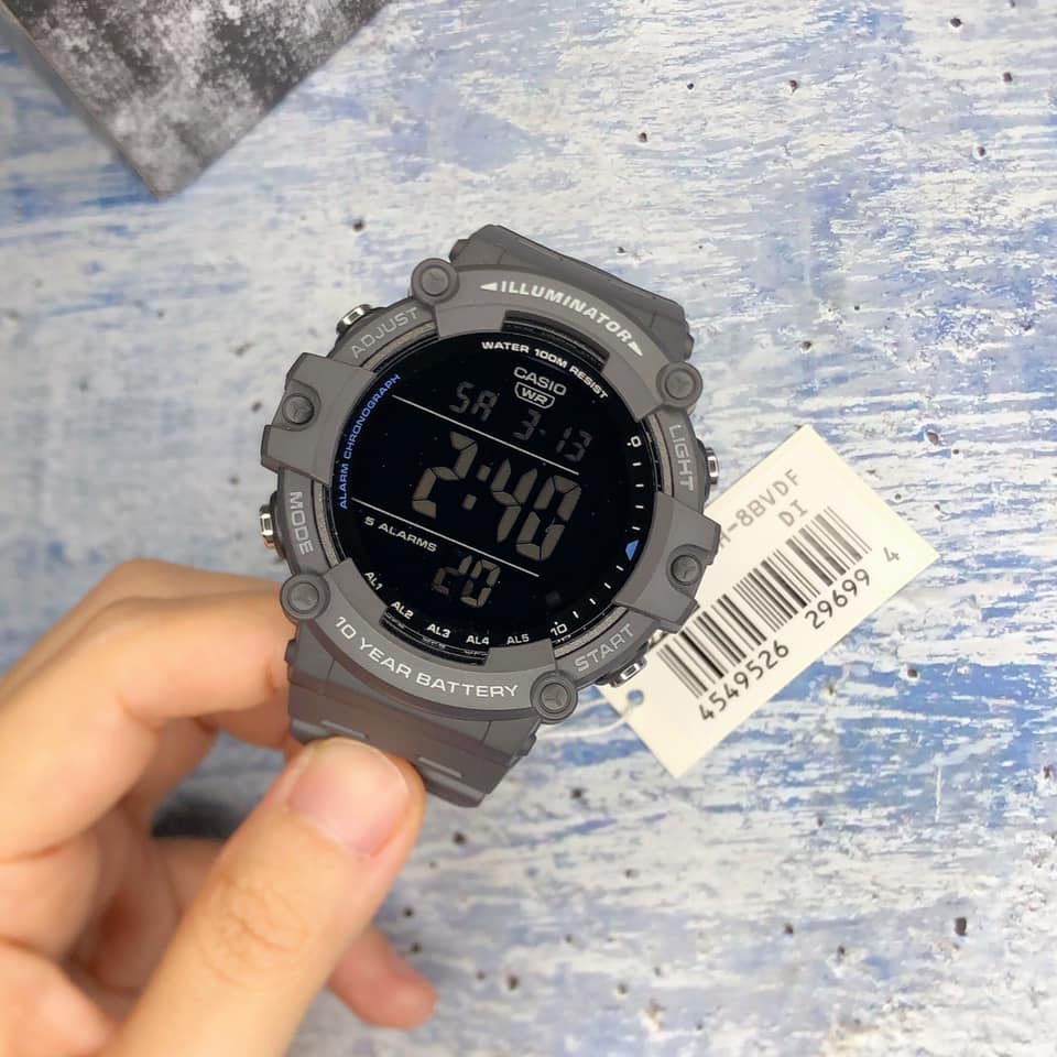 Đồng hồ nam dây nhựa Casio Anh Khuê AE-1500