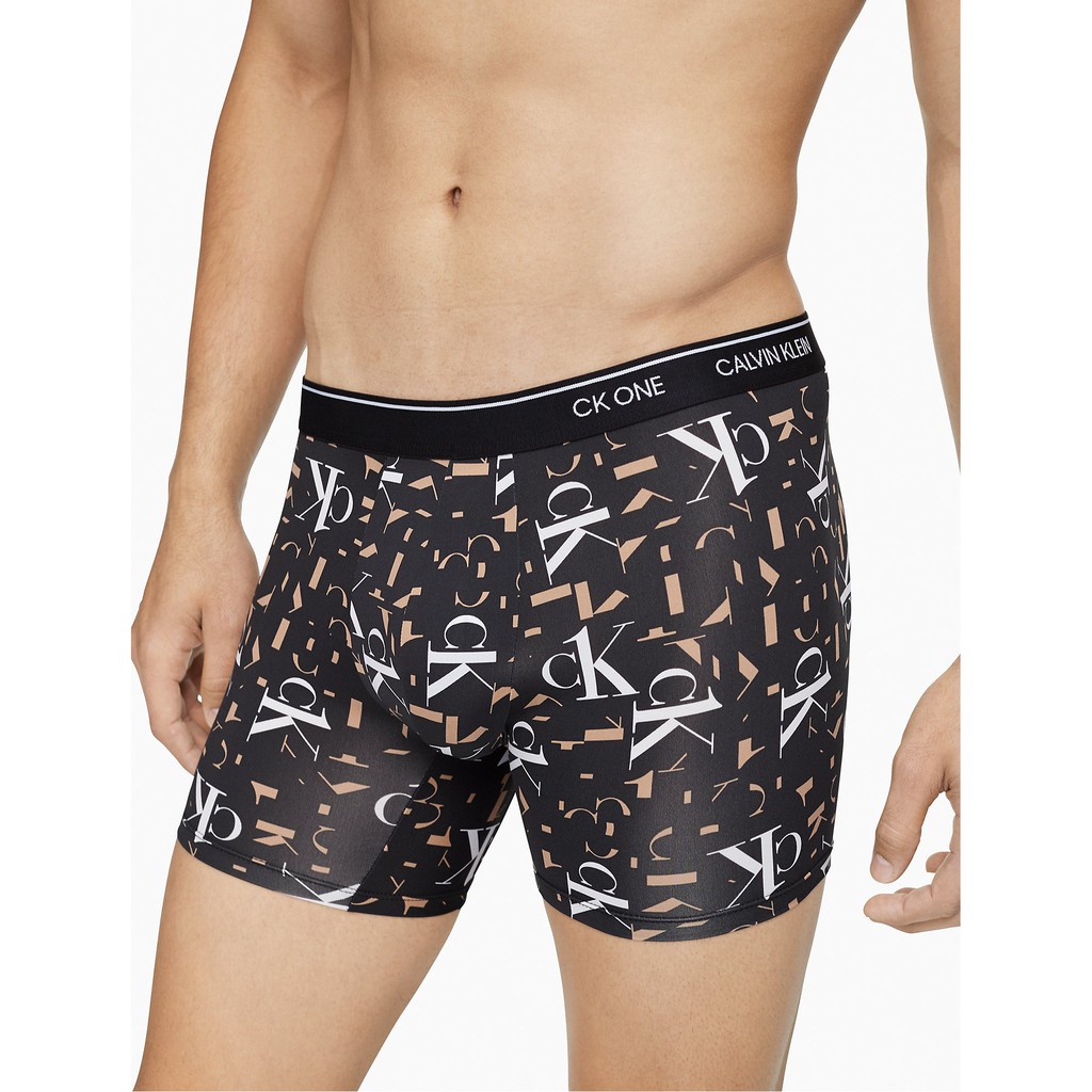 Quần lót nam Calvin Klein CK ONE Micro Boxer Brief - Intersection Logo Black