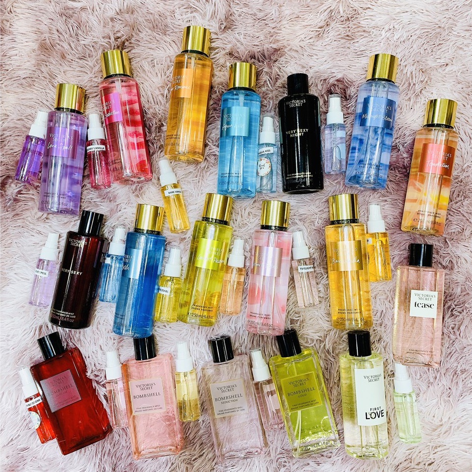 💟Xịt Thơm Toàn Thân Victoria's Secret Body Mist 10ml Chính Hãng [ẢNH THẬT]