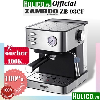 Máy pha cà phê espresso gia đình zamboo zb-93cf - tặng 500gr cafe