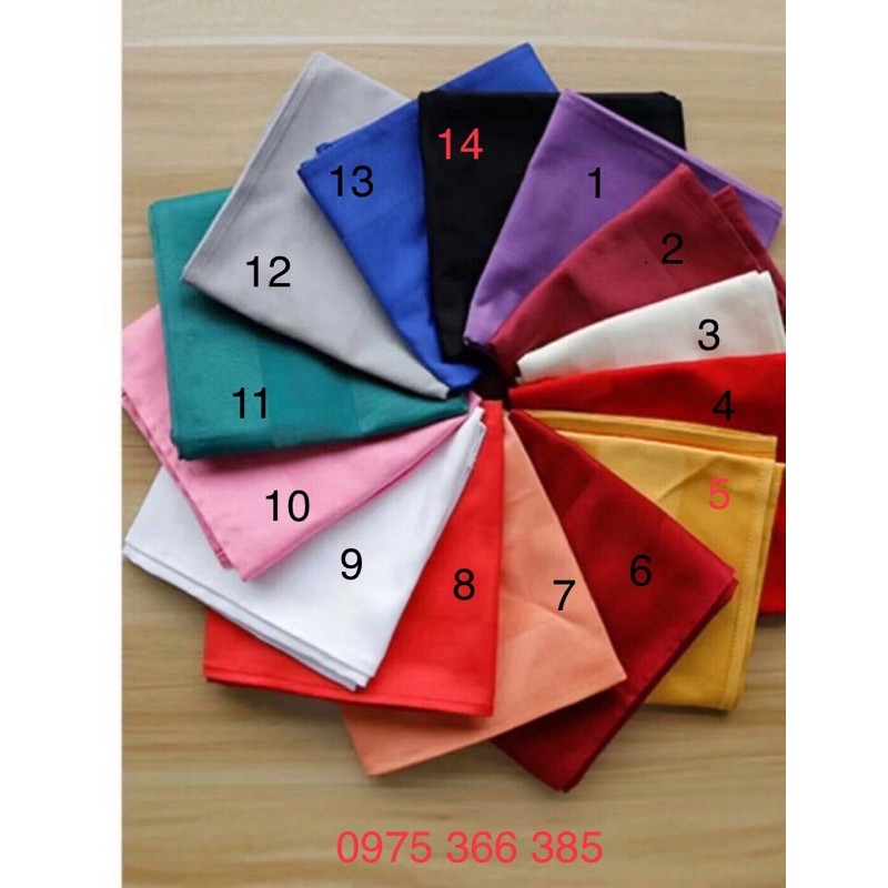 Khăn ăn napkin 100% cotton nhà hàng khách sạn