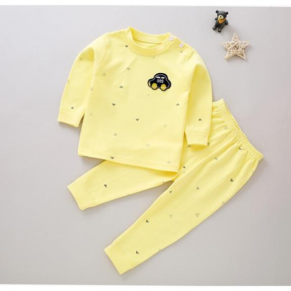 THANH LÝ - Bộ DÀI TAY CÀI VAI THU ĐÔNG 100% cotton co dãn 4 chiều cao cấp