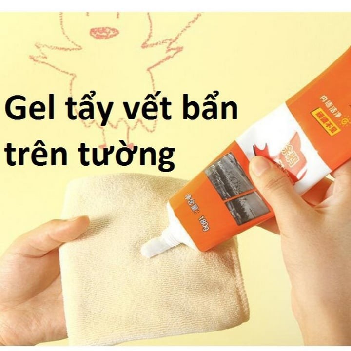 KEM TẨY RỬA HÀN QUỐC ĐA NĂNG LÀM SẠCH CÁC VẾT BẨN ,NẤM MÓC CỨNG ĐẦU TRÊN TƯỜNG LÂU NĂM - DUNG DỊCH GEL TẨY RỬA SIÊU SẠCH