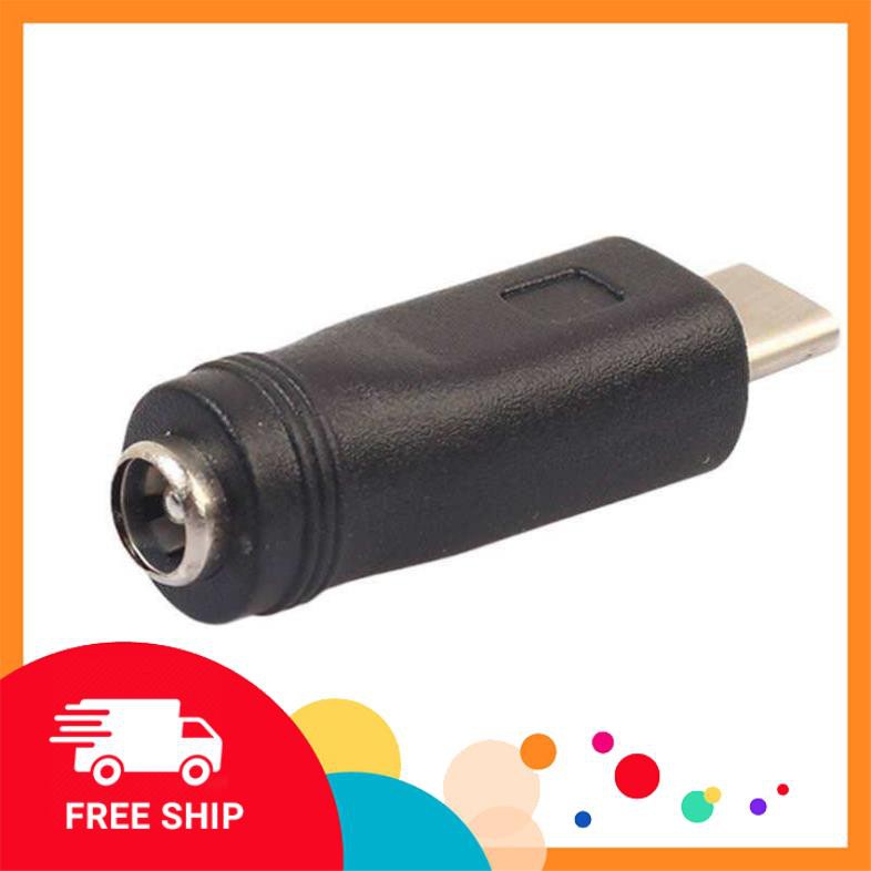 Đầu sạc Chuyển nguồn Type-C xài cho Lenovo HP Dell Macbook Acer Asus