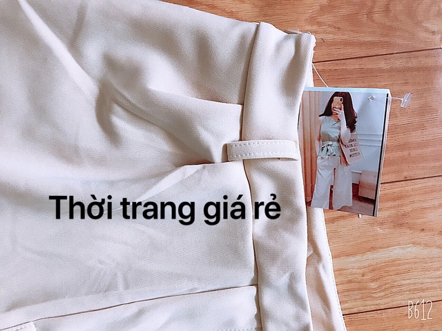 🌸 SET ÁO SÁT NÁCH CỘT NƠ EO QUẦN ỐNG RỘNG CÓ TÚI GIÁ RẺ | BigBuy360 - bigbuy360.vn
