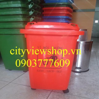 Thùng rác nhựa 60 lít