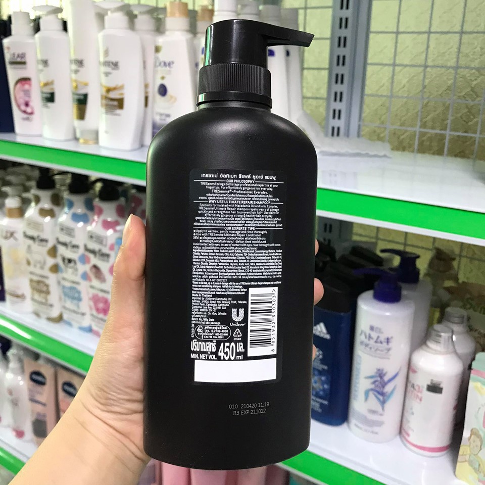 Dầu gội Tresemme 5 in 1 Thái Lan 450ml