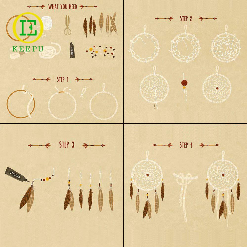 Vòng Sắt Tròn 10 / 20 / 30 / 40cm Dùng Làm Dreamcatcher Thủ Công Sáng Tạo