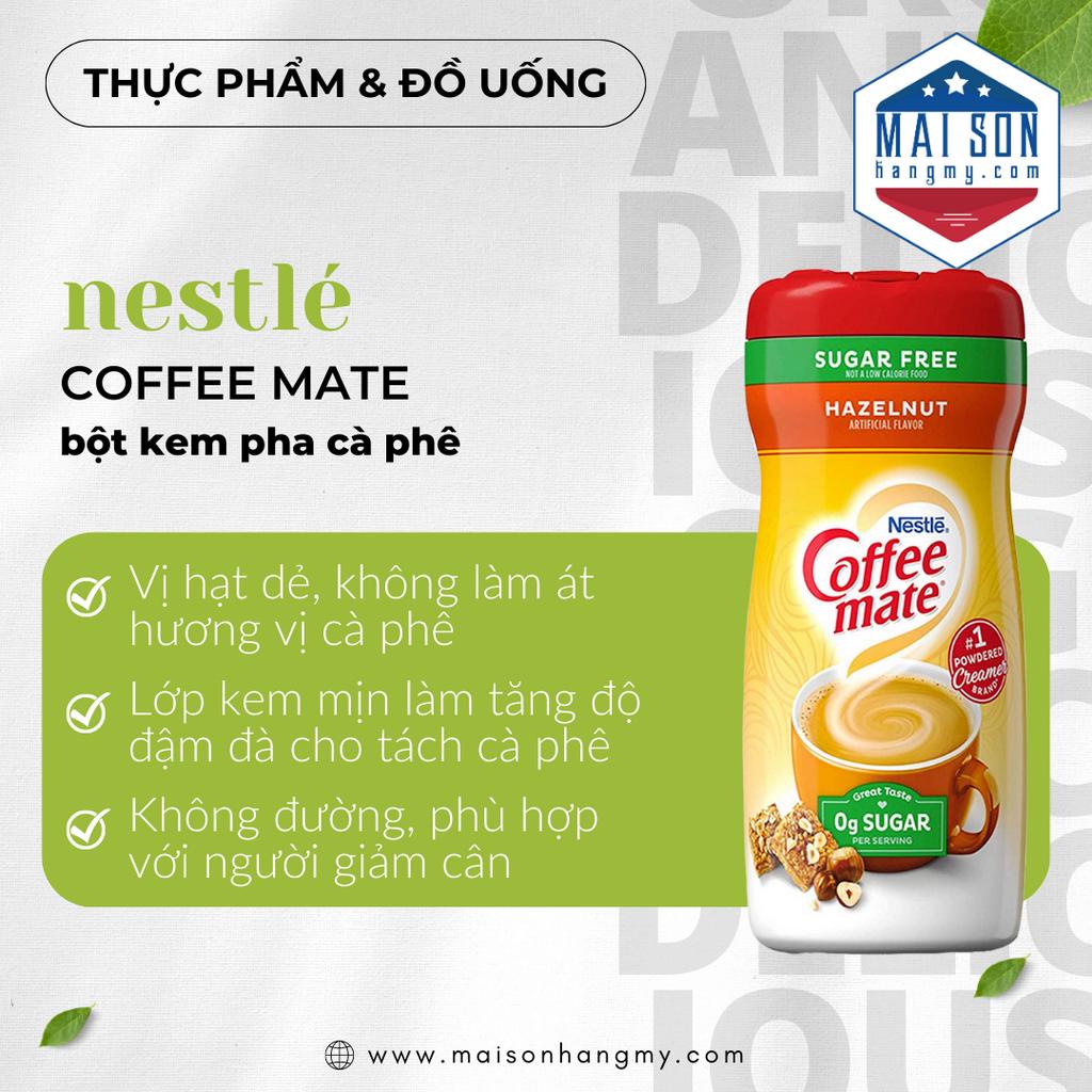 BỘT KEM PHA CÀ PHÊ NESTLÉ COFFEE MATE - Hàng Nhập USA Chính Hãng