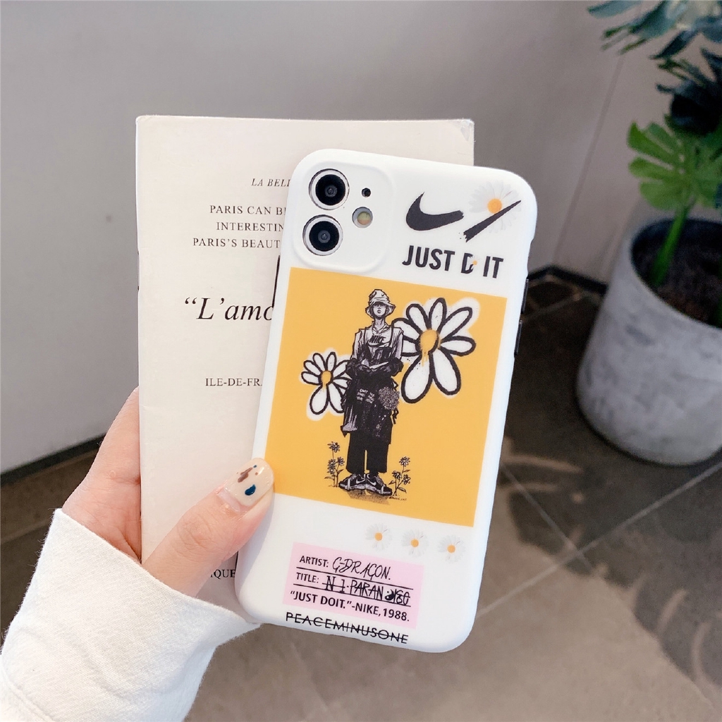 Ốp Điện Thoại Hình Hoa Cúc Xinh Xắn Cho Iphone 7 / 8 + Iphonexs Max Xr 11 Pro 6 | BigBuy360 - bigbuy360.vn