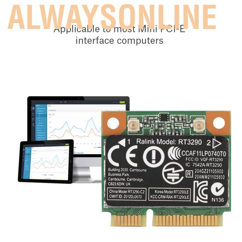 Thẻ Mạng Wifi Không Dây Alwaysonline Rt3290 150mbps Cho Máy Tính | BigBuy360 - bigbuy360.vn