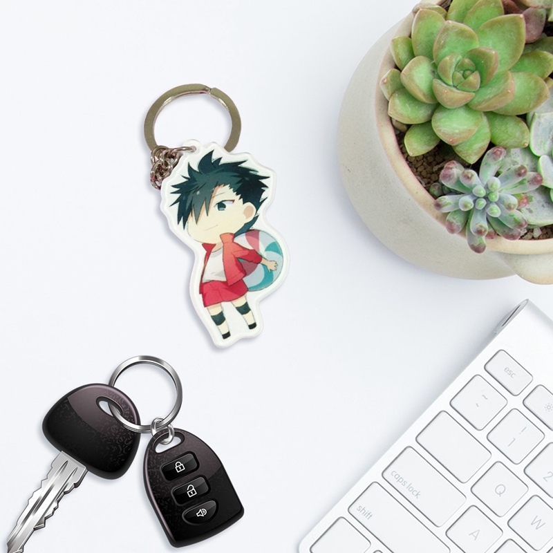 Tmdbyx Móc Khóa Hình Quả Bóng Chuyền Dễ Thương