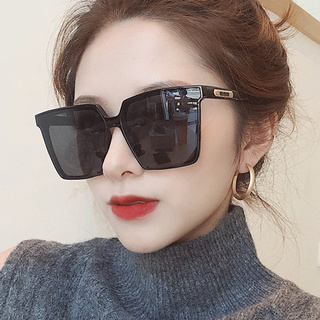 Kính Mát Gọng Vuông Lớn Chống Tia UV400 Nhiều Màu Thời Trang Unisex