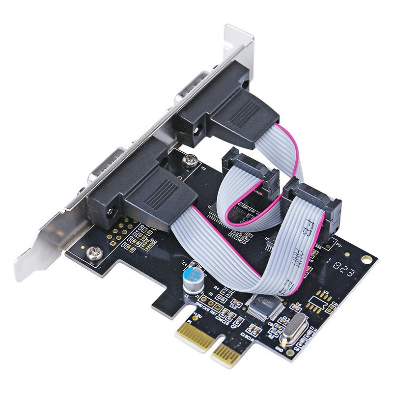Card Mở Rộng Pci-E Serial Port Pcie Sang Com Rs232 Db9-Pin Cho Máy Tính Thẻ | BigBuy360 - bigbuy360.vn