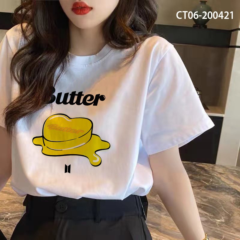 Áo BTS Logo Butter