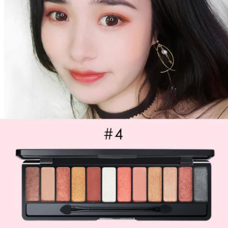 (Rẻ Vô Địch) Phấn Mắt 12 Ô Màu Lameila Play Color Eyes Kèm Cọ Trang Điểm (Chustore P13) . 2