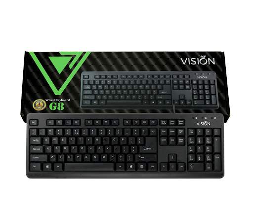 Bộ Bàn Phím tặng Chuột Vision G8 cho văn phòng - Chính hãng VSP bảo hành 24 tháng- | BigBuy360 - bigbuy360.vn