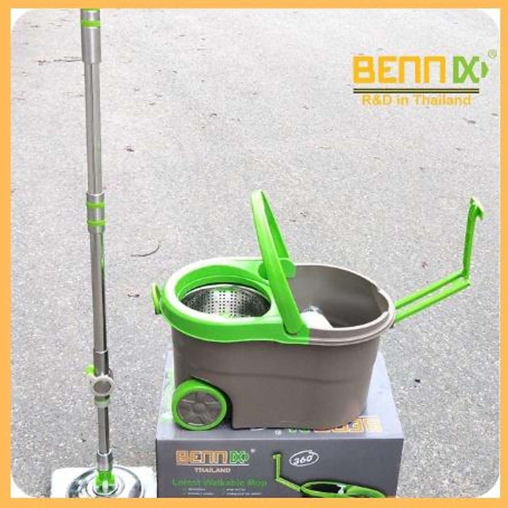 Bộ cây lau nhà Inox nhập khẩu cao cấp Bennix Thái Lan BN-555SUPER bảo hành 12 tháng