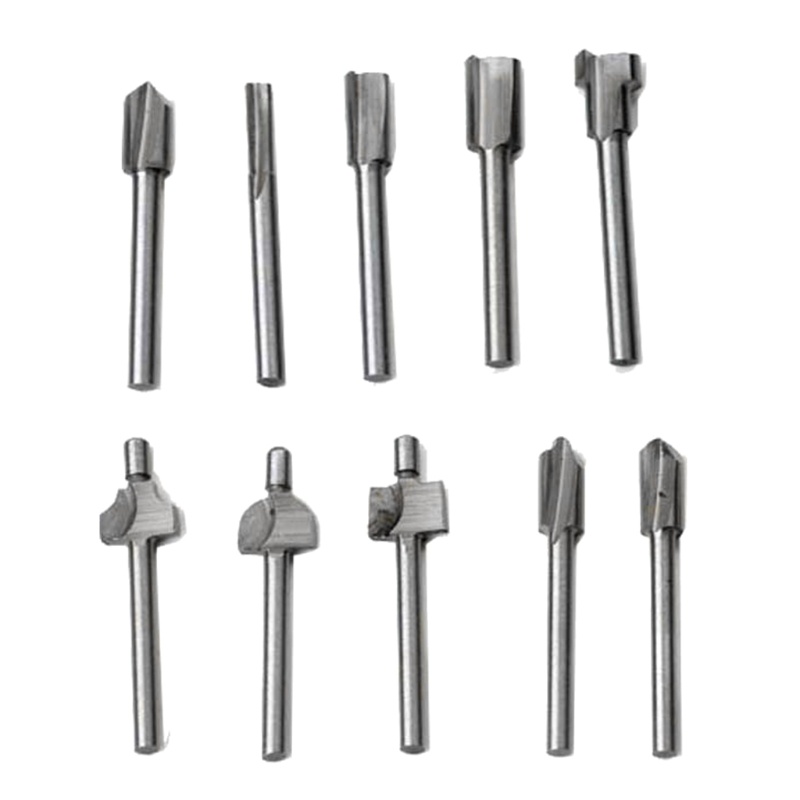Set 10 Mũi Khoan Cắt Gỗ HSS Chuyên Dụng DIY