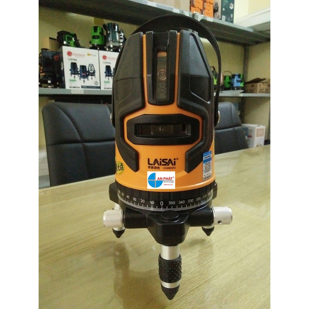 Máy cân mực laser Laisai LSG686SPD/ Máy thủy bình laser laisai