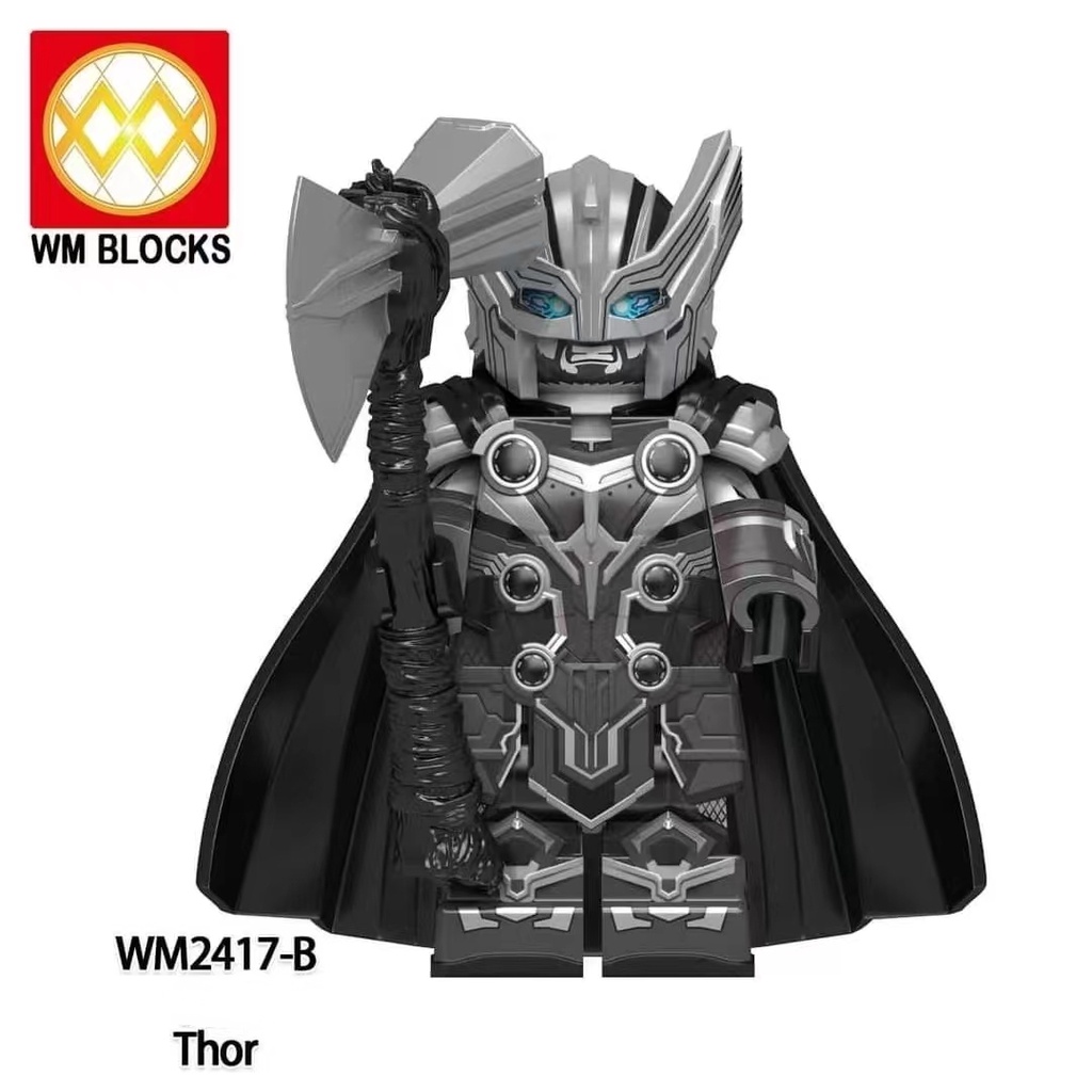 Mô Hình Đồ Chơi Lắp Ráp Nhân Vật Thor Cho Bé