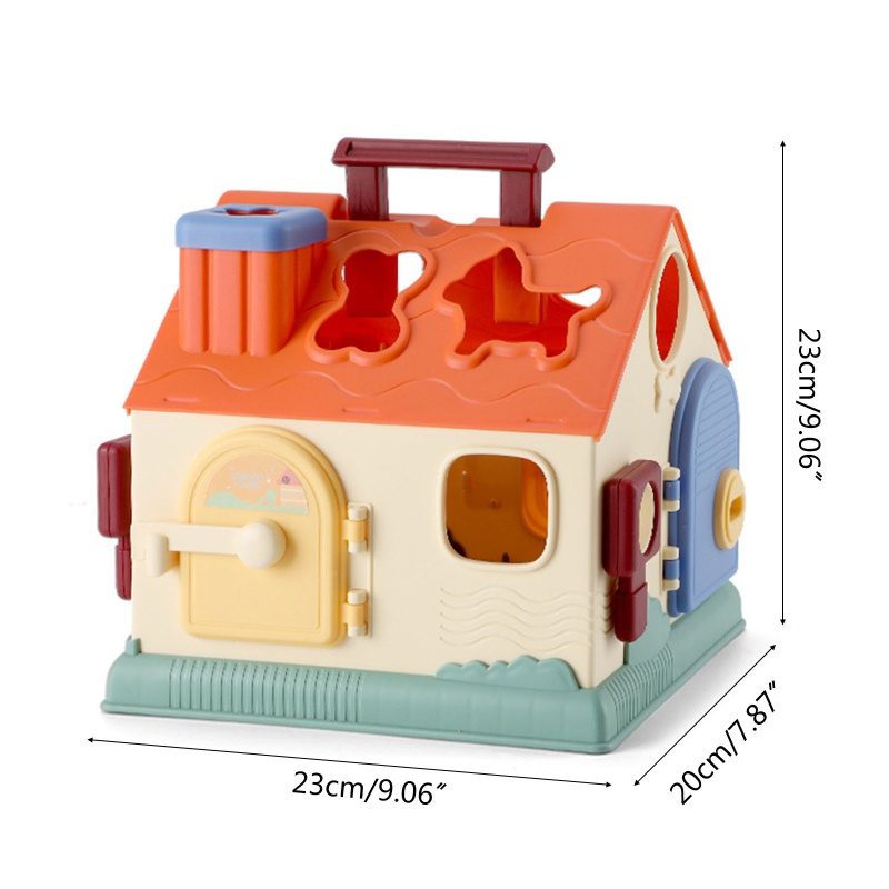 Bộ Đồ Chơi Khối Nhà Theo Phương Pháp Montessori