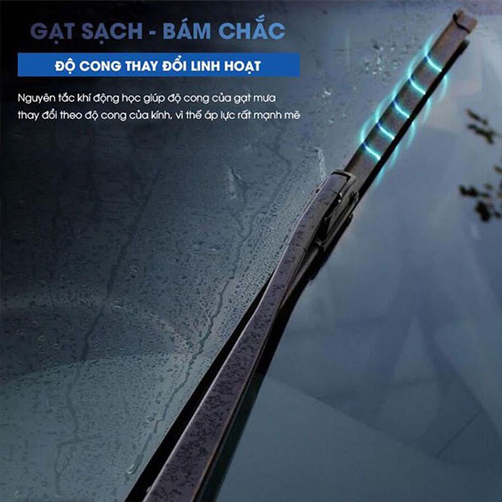 Gạt Mưa Silicon siêu sạch Cho Xe HUYNDAI i20 HT318