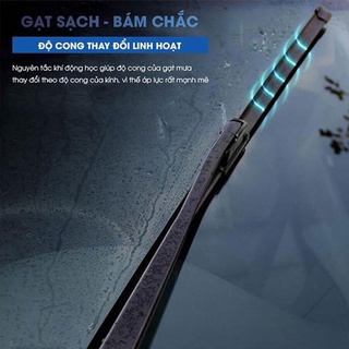 Gạt Mưa Silicon siêu sạch Cho Xe LACETTI