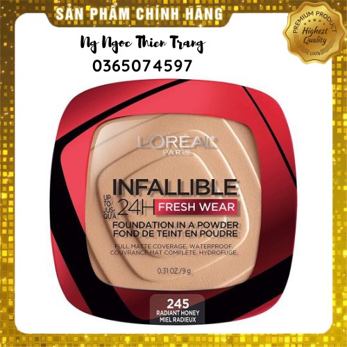 Loreal phấn phủ Foundation 24h Fresh Wear Infallible | BigBuy360 - bigbuy360.vn