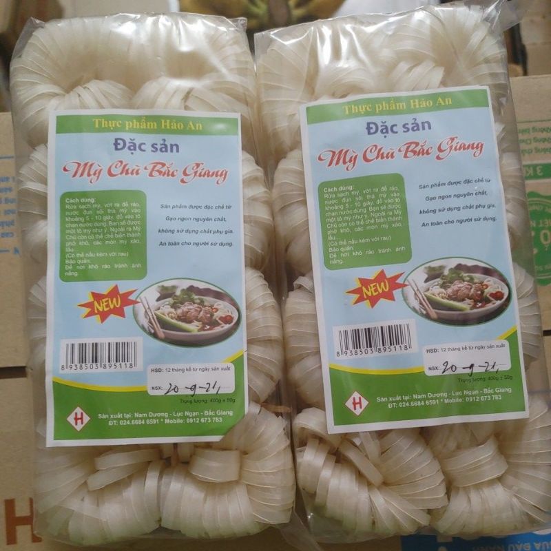 Mì chũ Bắc Giang gói 400g