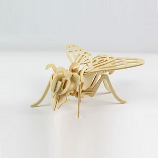 Đồ chơi lắp ráp gỗ 3D Mô hình Con Ong JP206