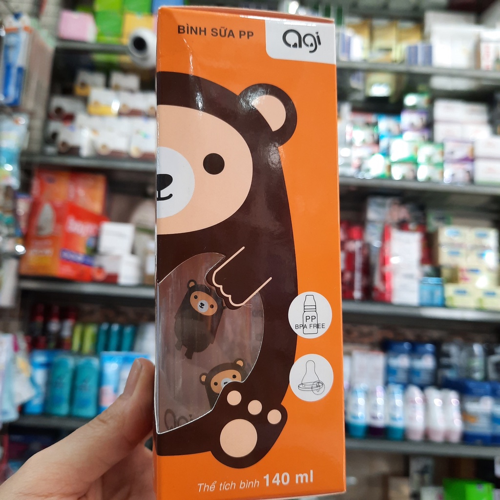Bình sữa AGI PP 140ml