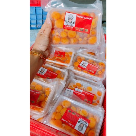 TRỨNG GÀ NON 500g.