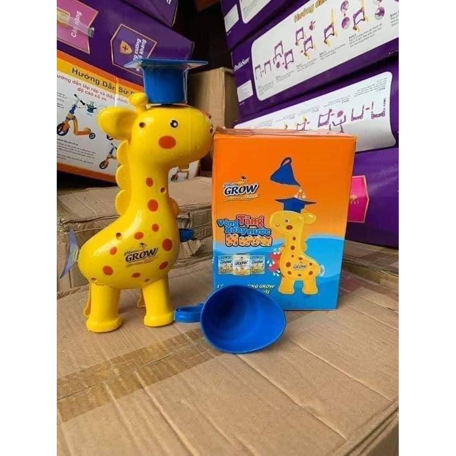 Đồ chơi nhà tắm cho các bé - Vòng xoay nước hươu cao cổ