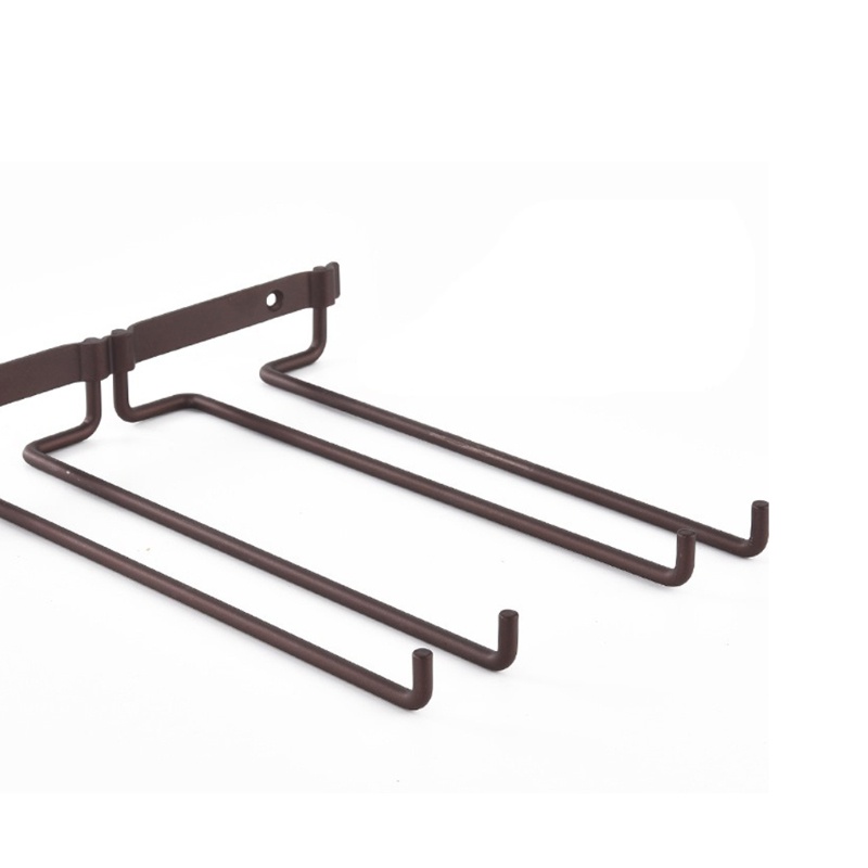 Giá Đỡ Ly Rượu Gắn Tường Bằng Kim Loại Tiện Dụng Cho Quầy Bar 2