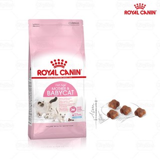 Thức ăn hạt cho mèo mẹ đang mang thai và mèo con - Royal canin Mother & Baby Cat 400g (Mèo con từ 1 - 4 tháng tuổi)