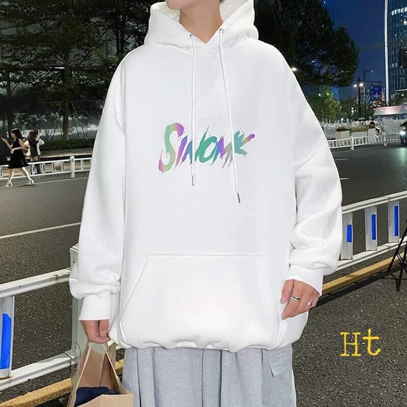 áo hoodie nỉ bông phản quang 7 màu, áo hôdie phản quang bảy màu