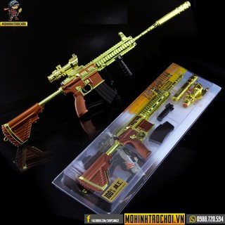 Mô Hình M416 Gold Plale 37cm PUBG