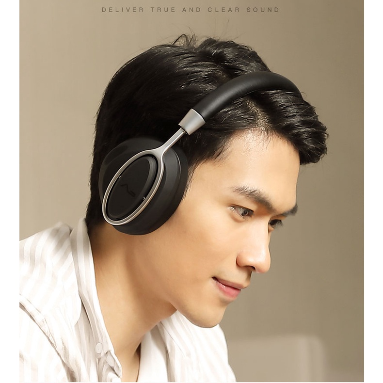 Tai nghe chụp bluetooth Lemson chính hãng HB66 cao cấp cảm nhận âm thanh vô cùng rõ ràng sắc nét[cn43]