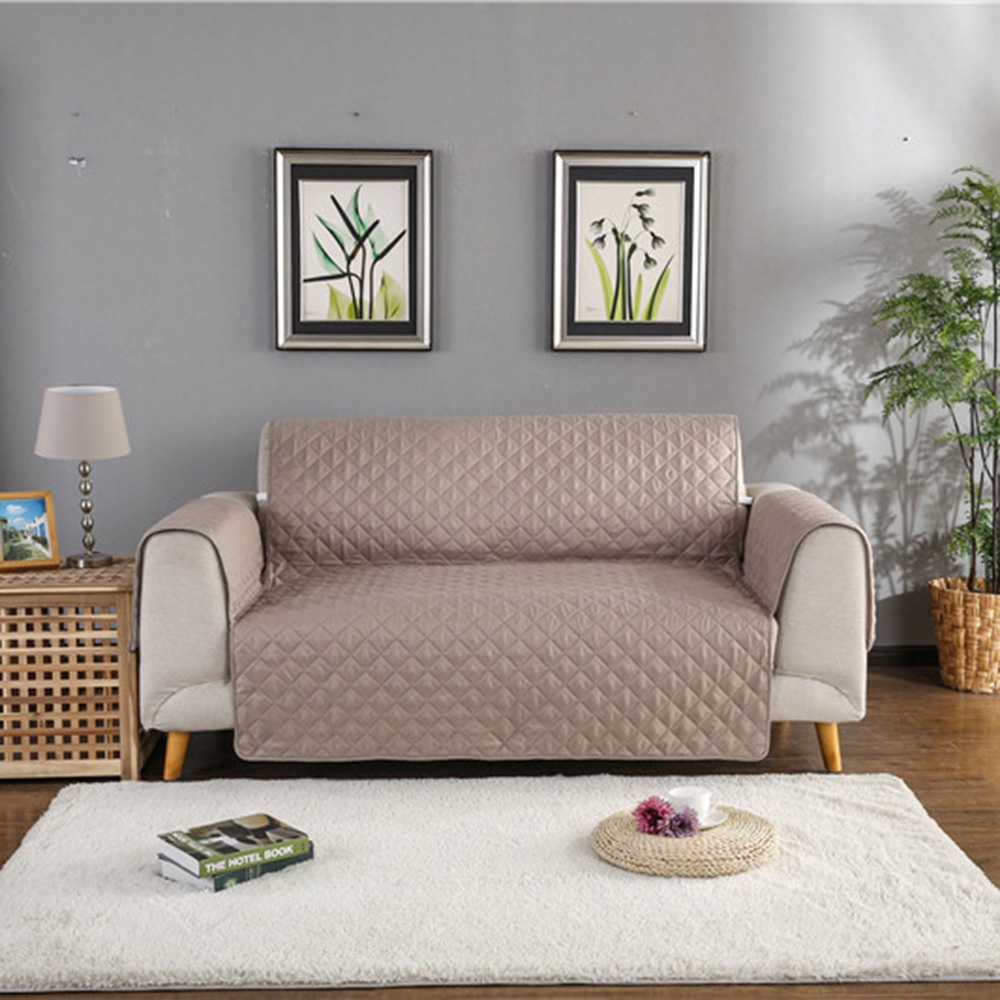 TS0 Pet's Couch Cover Stretch Sofa Seat Lounge Protector 1-2-3 Seater Waterproof Tophope