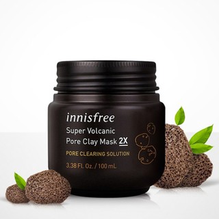 Mặt Nạ Đất Sét Super Volcanic Pore Clay Mask 2X Innisfree