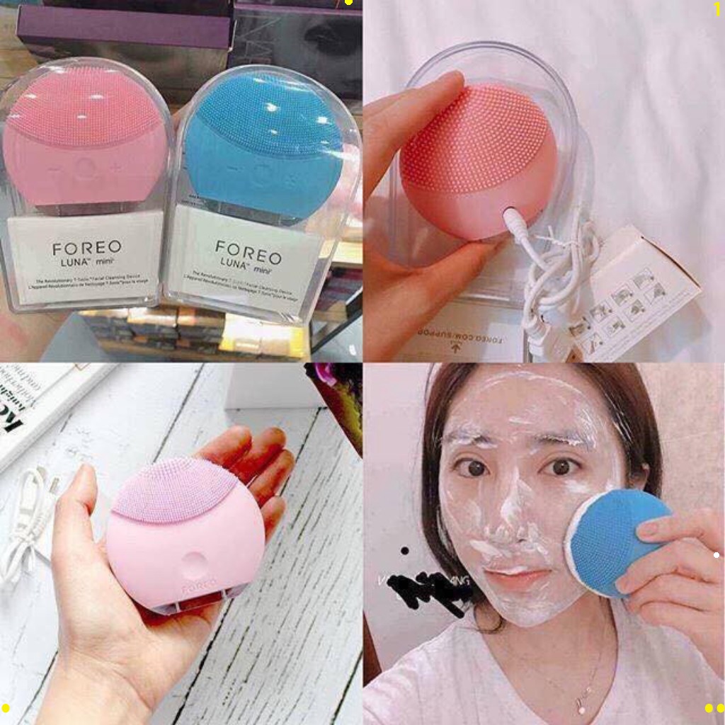 [ XẢ HÀNG SALE 50%]Máy Rửa Mặt MR012934 FOREVER MINI Đầu Cọ Sillicon Làm Sạch Da Sâu Khi Rửa Mặt | BigBuy360 - bigbuy360.vn