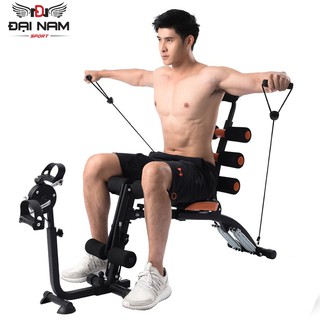 Máy tập cơ bụng new six pack care 2017 (Có đạp xe)