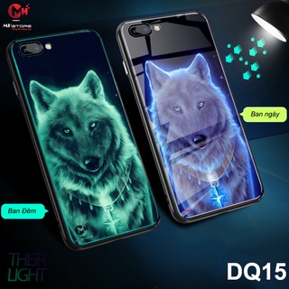Ốp lưng lực dạ quang hình sói DQ15 - Iphone 6plus/ 6splus/ 7/ 8/ 7plus/ 8plus/ x/ xs