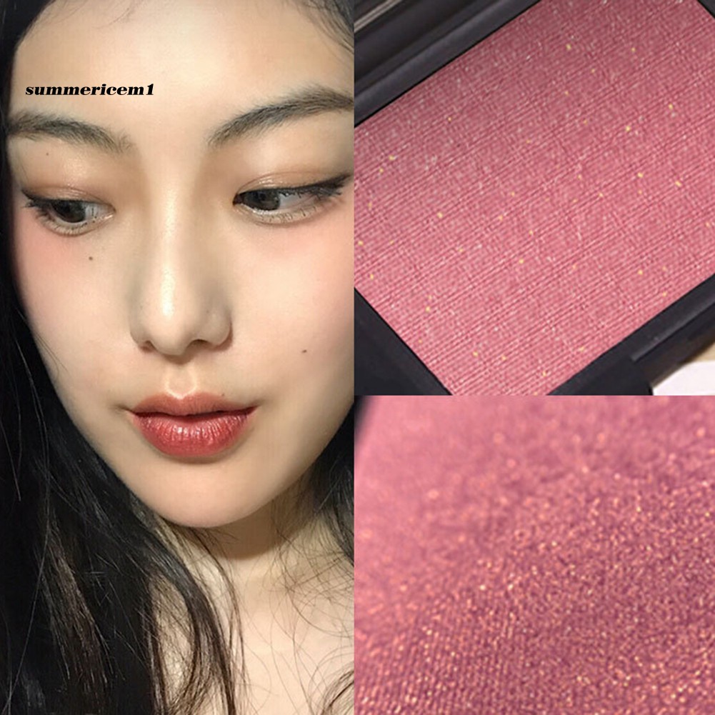 (hàng Mới Về) Phấn Má Hồng Kimuse Chống Thấm Nước Lâu Trôi Có Gương