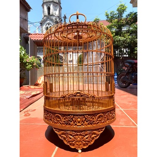 LỒNG CHIM CHÒE THAN , CHÒE LỬA XƯỞNG LÔNG CHIM BẢO ANH, LỒNG CHIM  ĐỤC CHIM HOA ĐỦ SIZE HÀNG KỸ SIÊU BỀN ĐẸP RẺ
