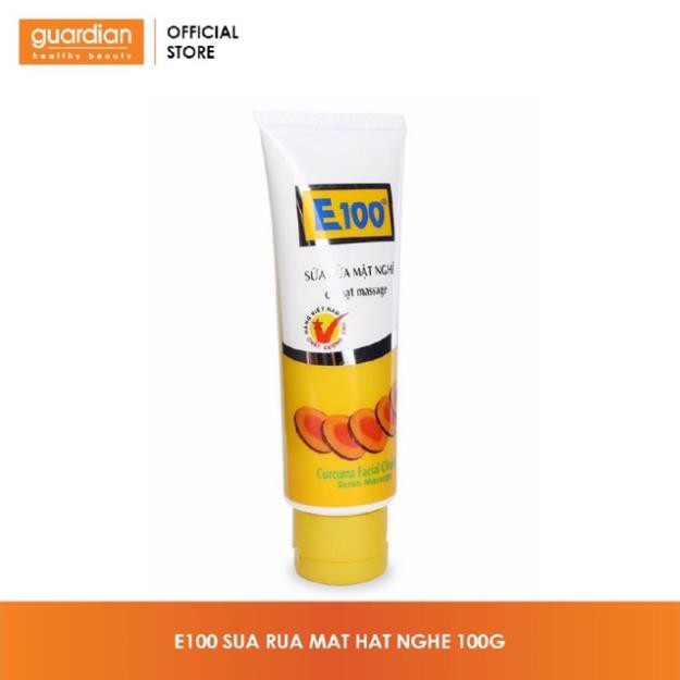 Sữa rửa mặt E100 nghệ hạt Massage 100g