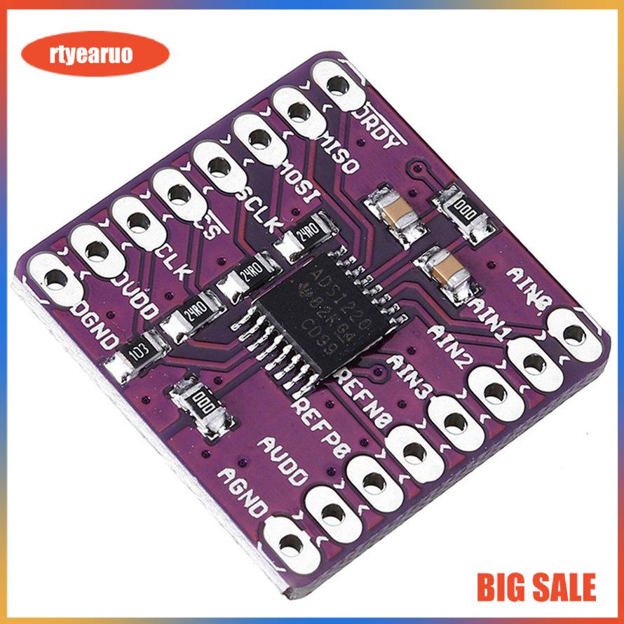 Bộ Chuyển Đổi Nguồn Điện Thấp Cjmcu-1220 Ads1220 Adc Spi 24 Bit A / D Analog-To-Digital