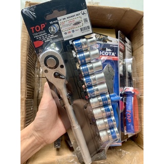 Bộ tuýt 10 món 1/2 cần tự động top chính hãng taiwan